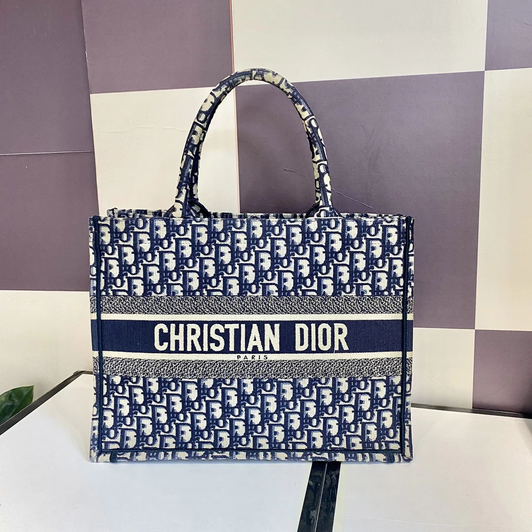95新 DIOR/迪奥 迪奥   托特购物袋 中号 手提单肩包-0290