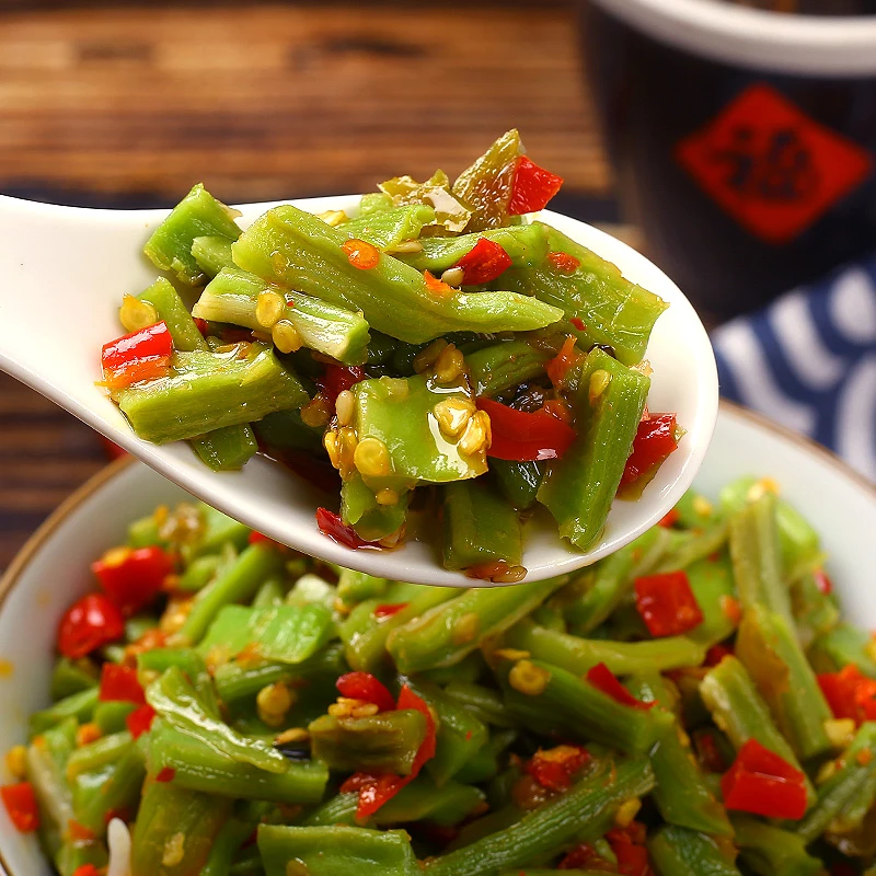 香辣贡菜下饭菜响菜拌面小吃小菜江西特产即食开胃咸菜辣椒酱酱菜