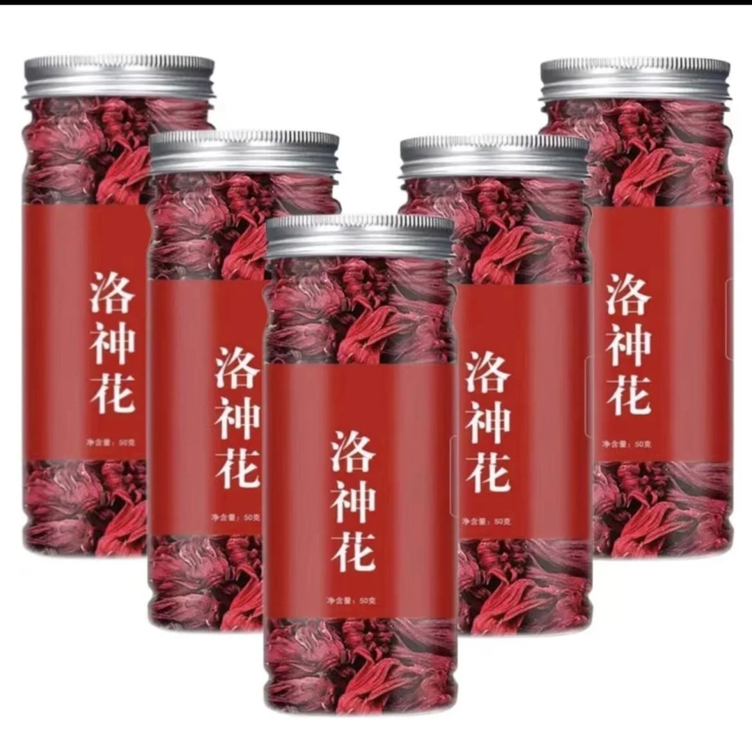 洛神花茶官方正品特优质级玫瑰茄果脯另售陈皮玫瑰花茶茶包罐装