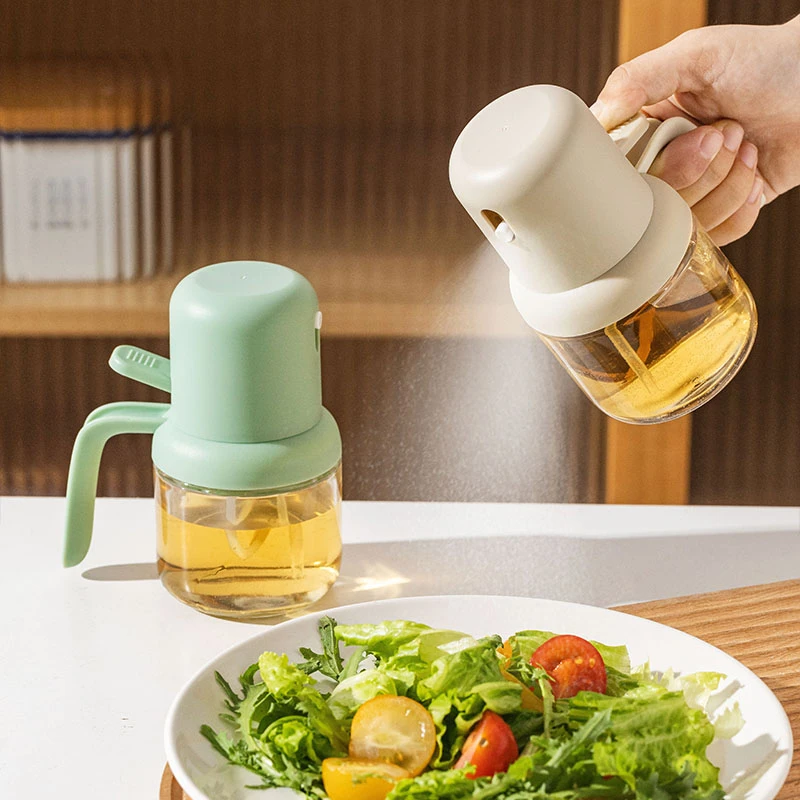 【摩登主妇】喷油壶雾化小油壸厨房不挂油罐空气炸锅喷油瓶喷雾式