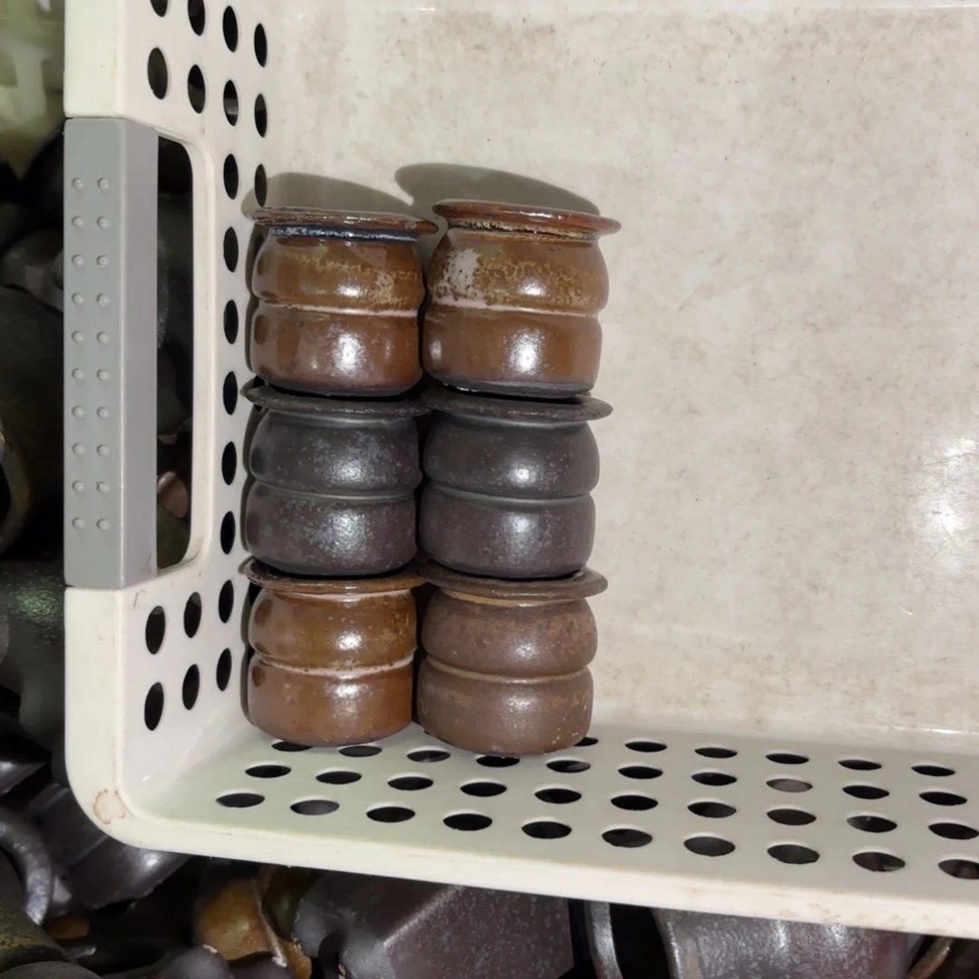 红陶微瑕 。口径较小 非完美工艺品