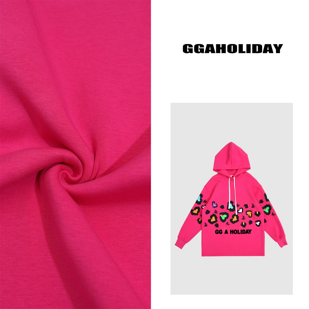 【上新】GGAHOLIDAY秋冬时尚运动长袖连帽宽松情侣加绒卫衣-144055