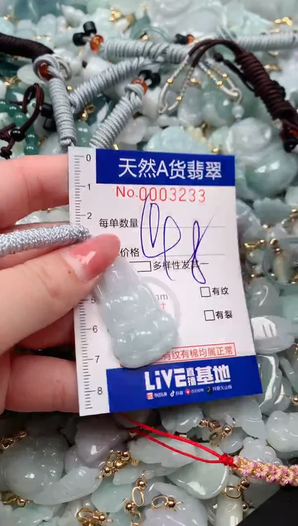 【闪购商品】翡翠颈饰未镶嵌00003233