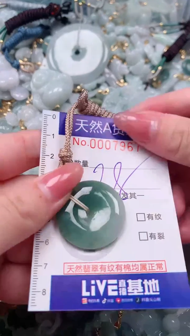 【闪购商品】翡翠颈饰未镶嵌00007967