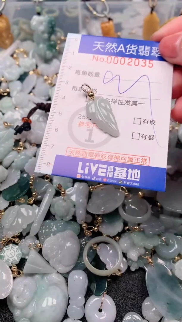 【闪购商品】翡翠颈饰未镶嵌00002035