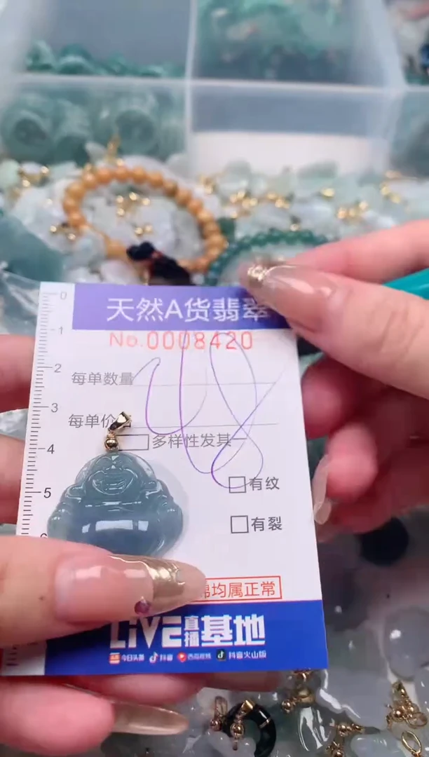 【闪购商品】翡翠颈饰未镶嵌00008420
