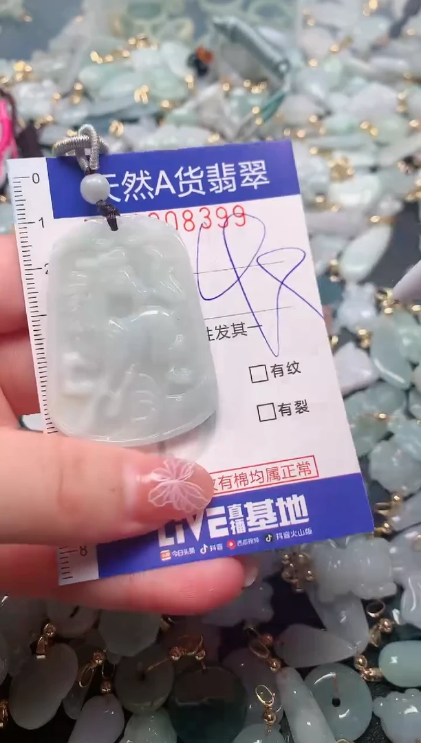 【闪购商品】翡翠颈饰未镶嵌00008399