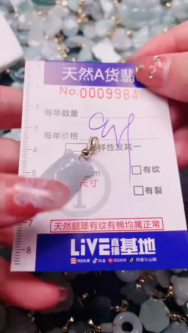 【闪购商品】翡翠颈饰未镶嵌00009984