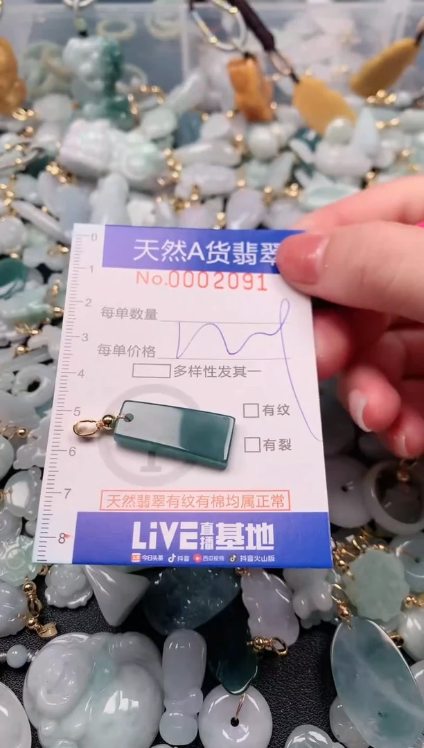 【闪购商品】翡翠颈饰未镶嵌00002091