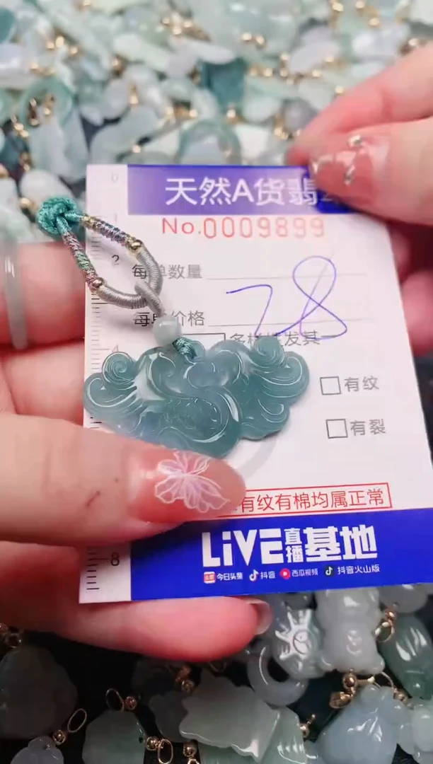 【闪购商品】翡翠颈饰未镶嵌00009899