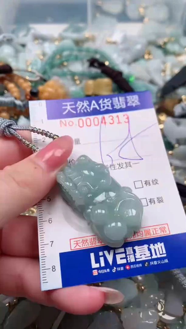 【闪购商品】翡翠颈饰未镶嵌00004313