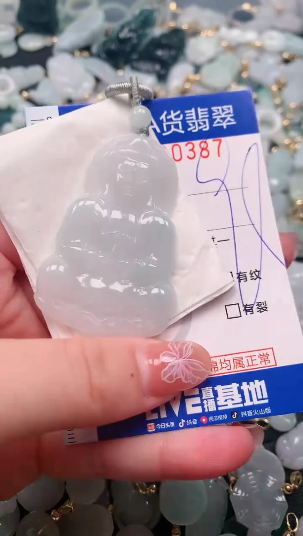 【闪购商品】翡翠颈饰未镶嵌00000387