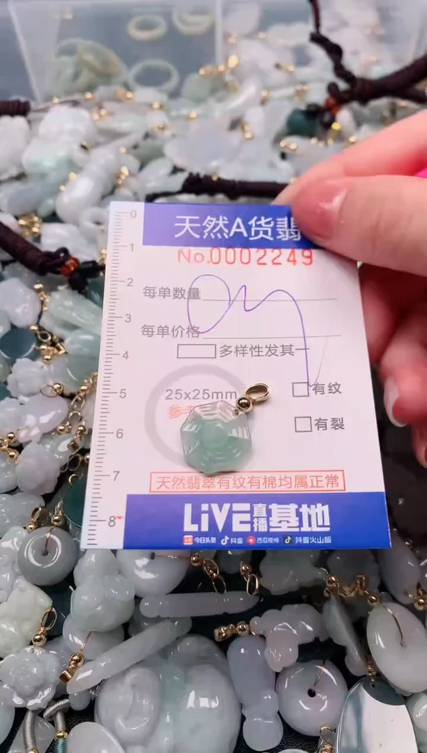 【闪购商品】翡翠颈饰未镶嵌00002249