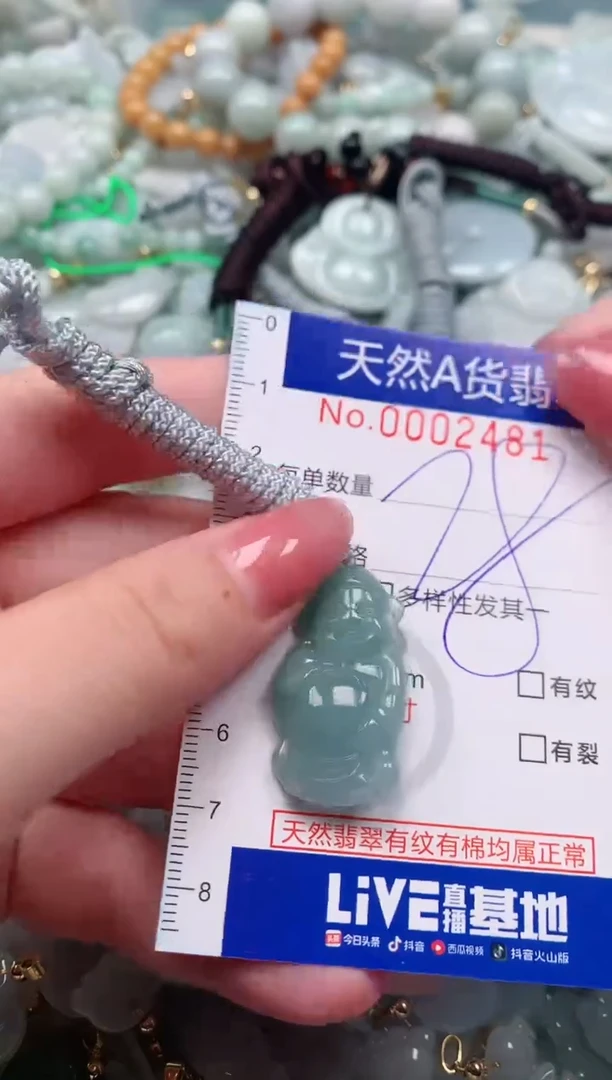 【闪购商品】翡翠颈饰未镶嵌00002481