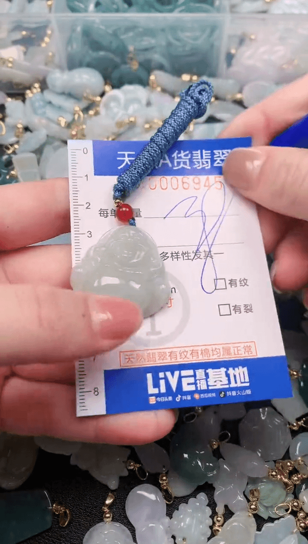【闪购商品】翡翠颈饰未镶嵌00006945