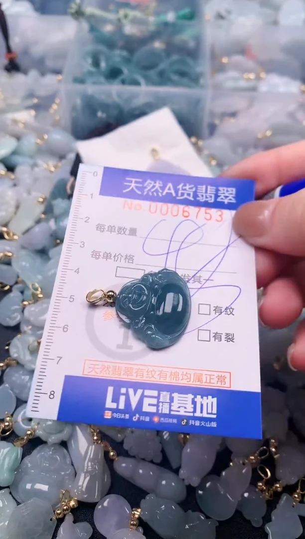 【闪购商品】翡翠颈饰未镶嵌00006753