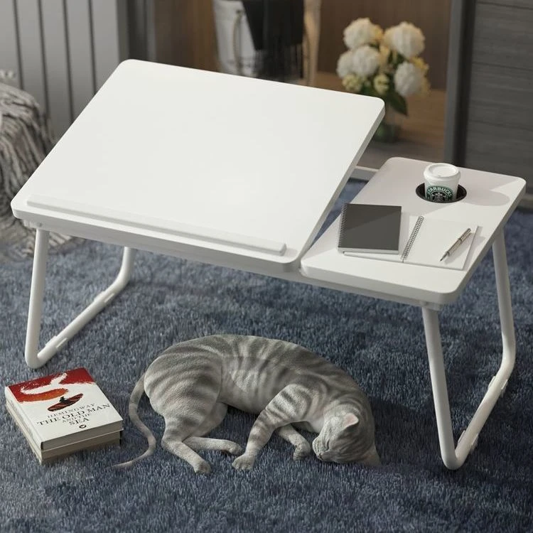 新疆包邮床上书桌笔记本电脑桌可升降懒人学生宿舍可折叠学习桌小