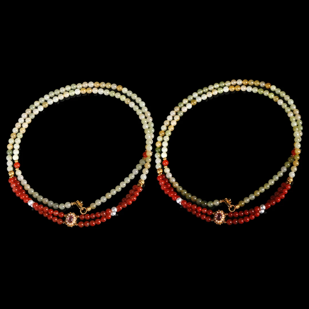 预售新疆和田玉108毛衣链RB242420尺寸约5mm多样性发发一件