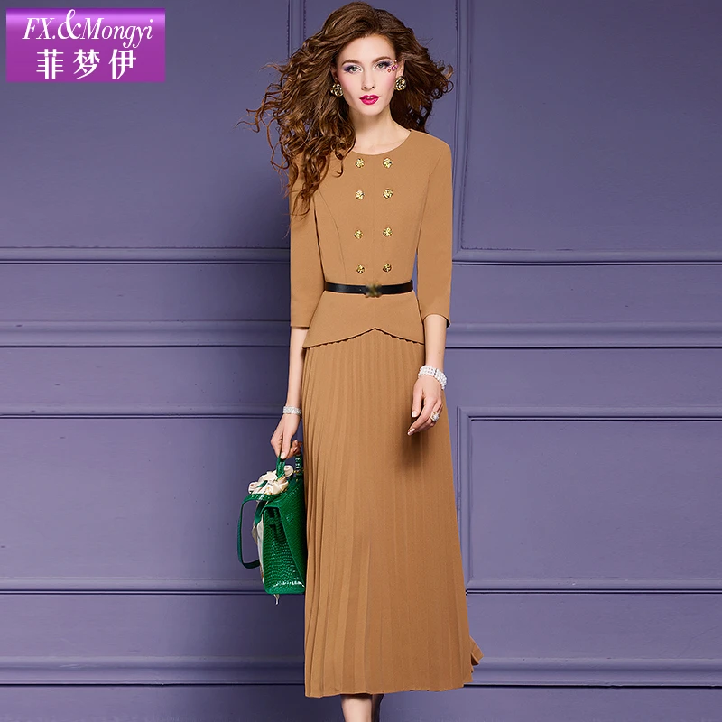 菲梦伊新款时尚连衣裙55428