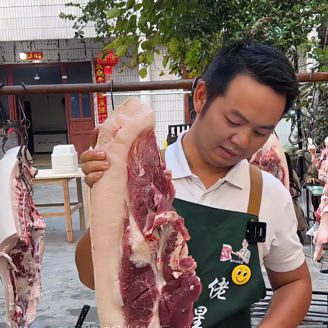 【黑毛土猪 】【顺丰空运】新鲜土猪肉现场称重1号