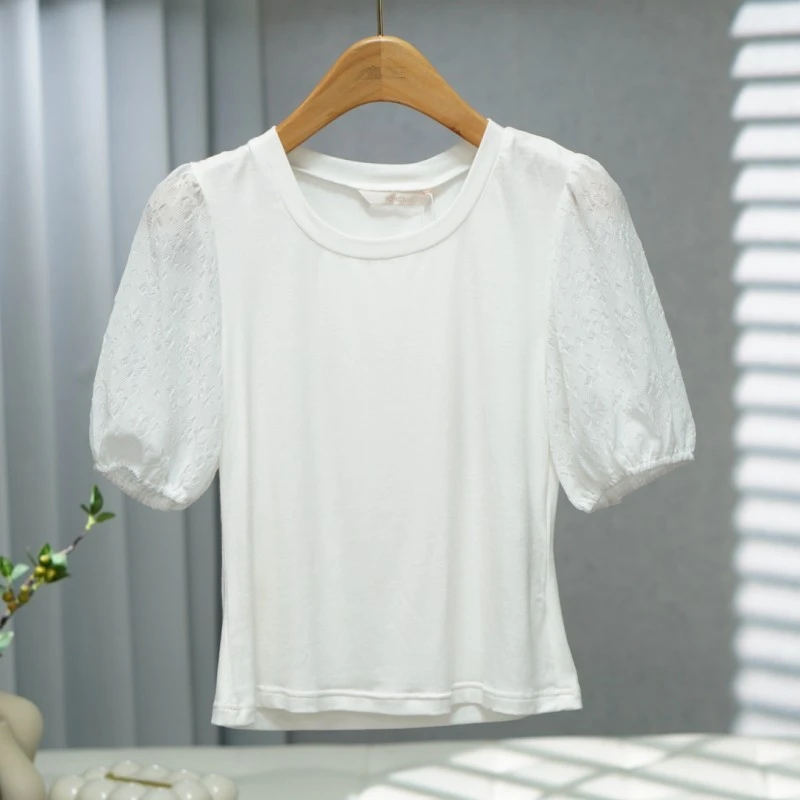 咏系列  Y632   女装时尚撤柜短袖T恤大白B3091304