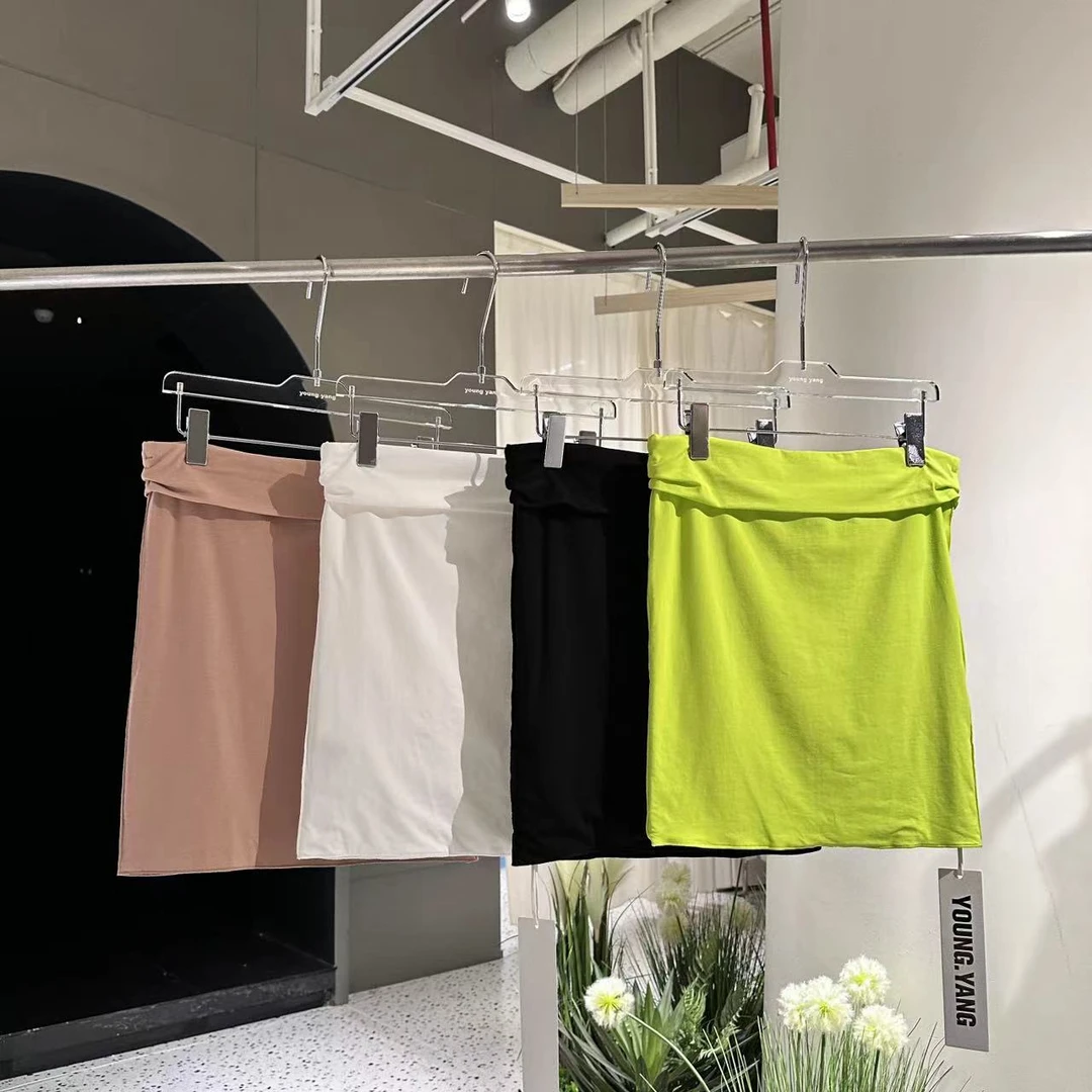 无肩带翻边防走光抹胸背心88019