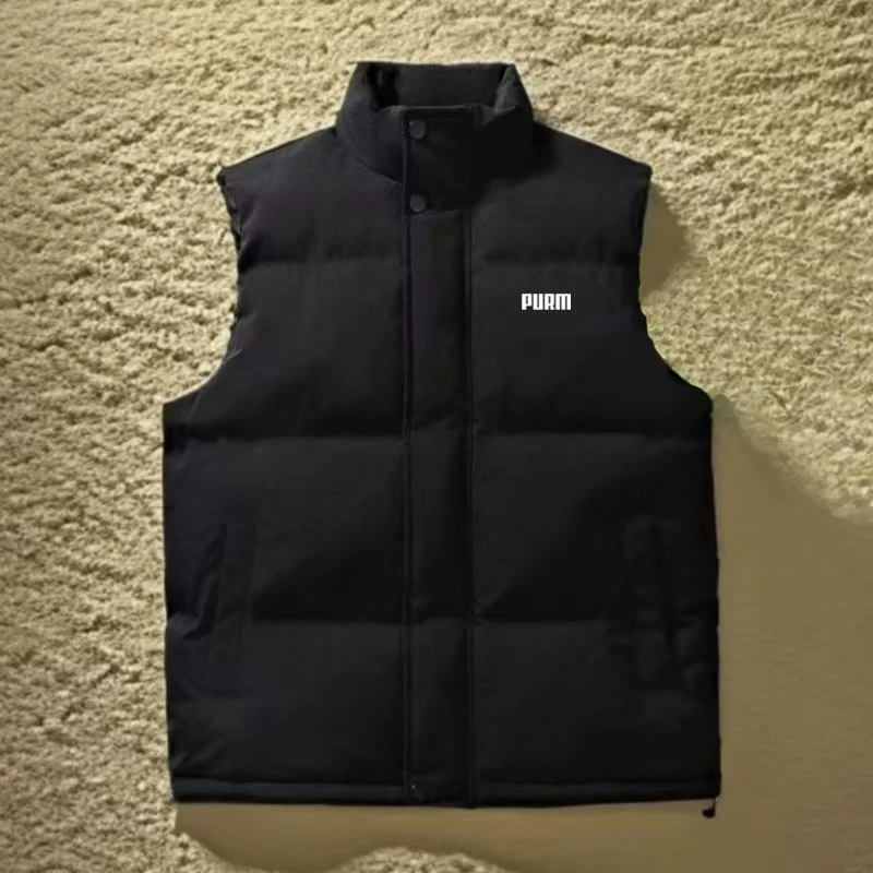 【专柜正品】2024新款秋冬羽绒棉马甲立领棉服男女同款
