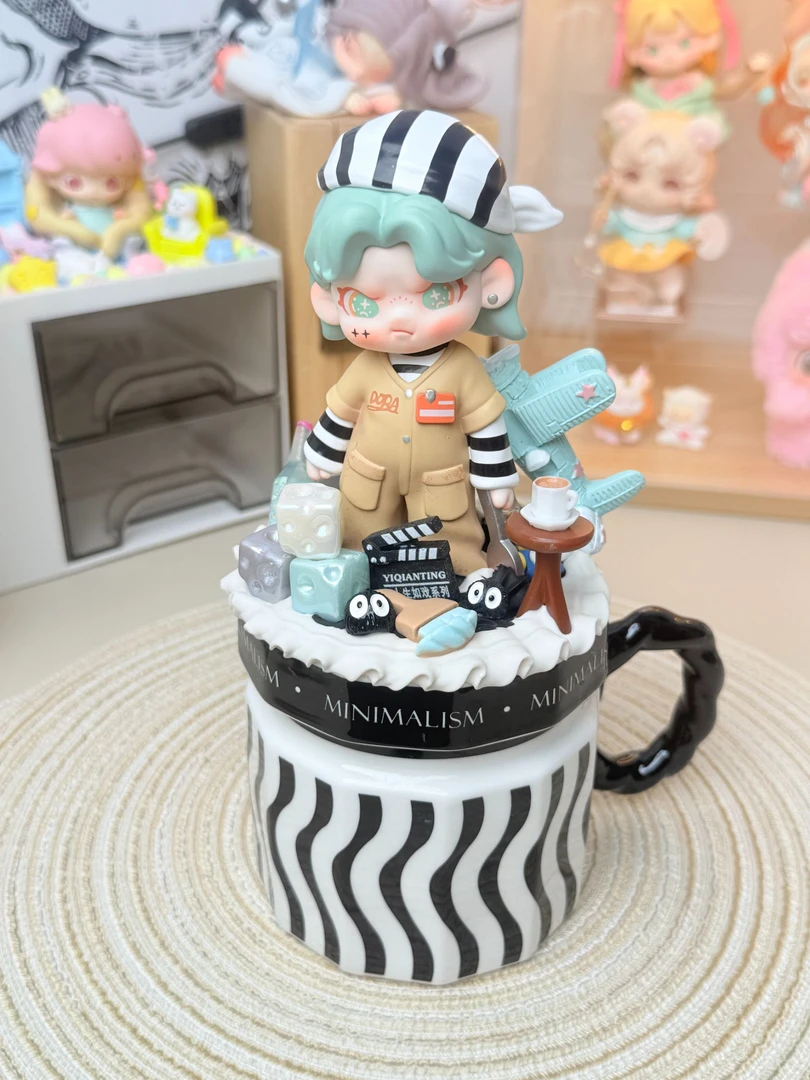 【福利】正版DIY手作陶瓷杯创意网红少女心治愈系摆设可爱水杯情侣