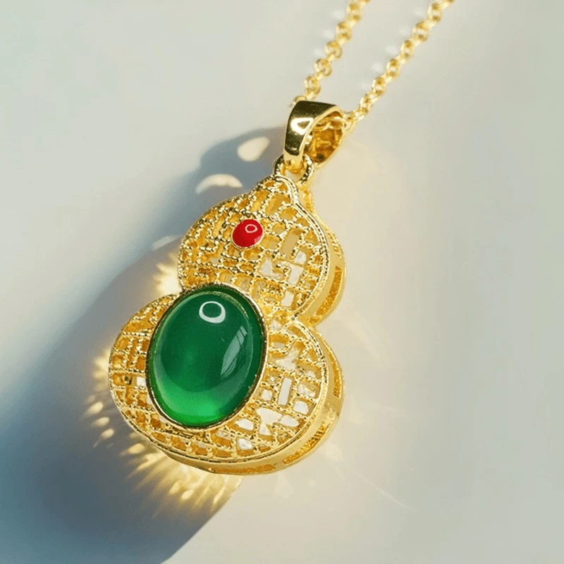 .镂空轻奢葫芦吊坠 福禄安康-MS-2A