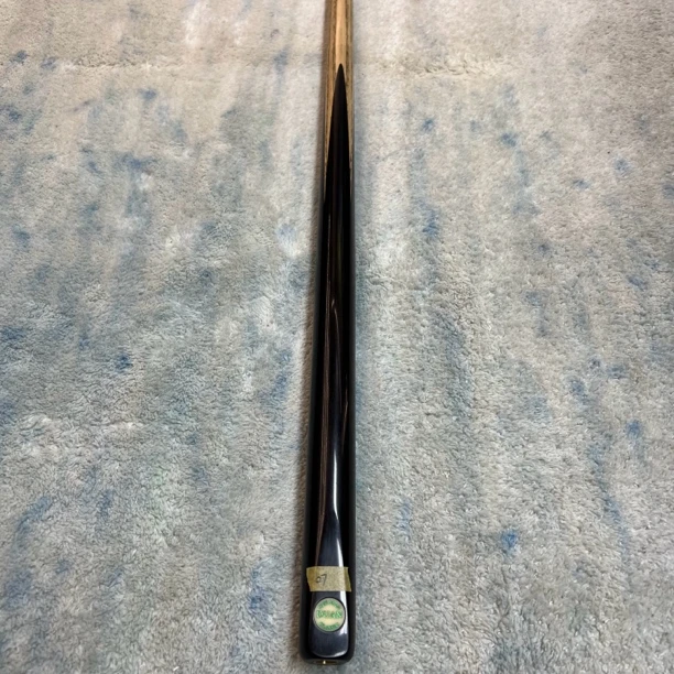 段氏台球杆绿牌07长145重508.9克握手29.4杆头10.2重心42手球杆