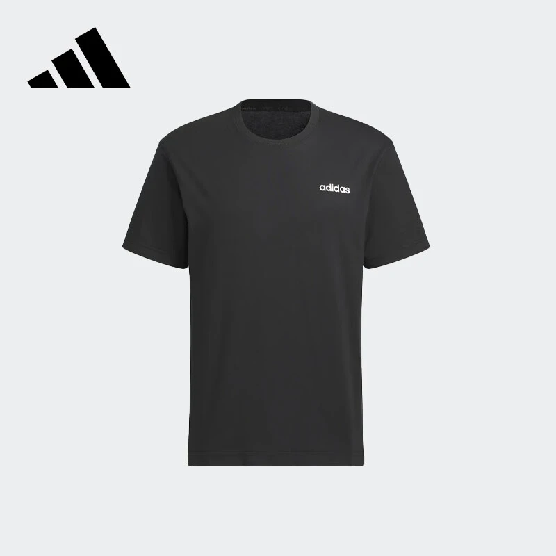 阿迪达斯秋季男子运动休闲短袖T恤JF3215