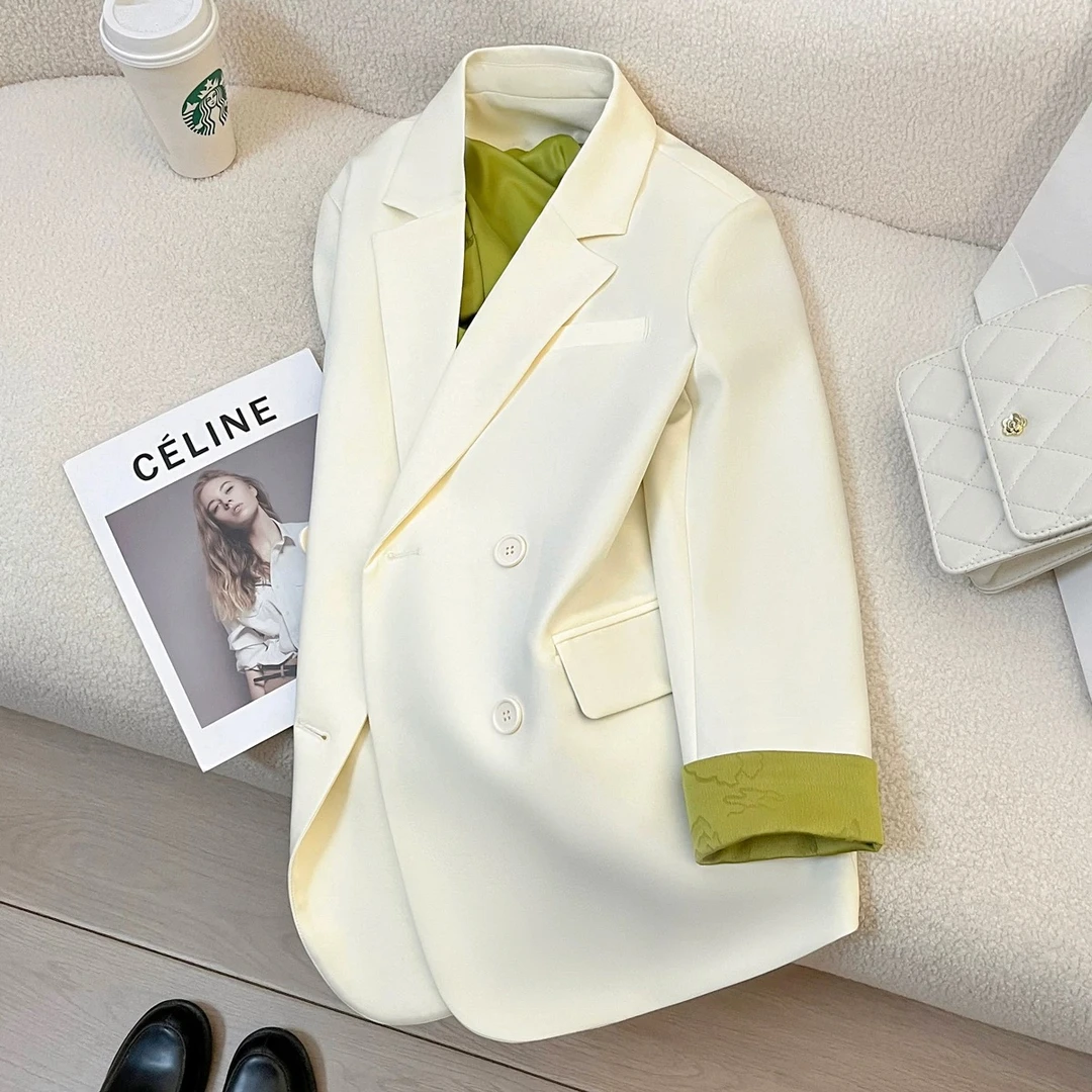 【Lala辣辣私服】新款网红西服设计感小众新中式西装外套女装春秋款