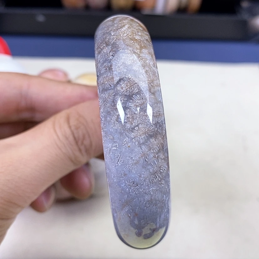 【闪购商品】硅化珊瑚（珊瑚玉）手镯未镶嵌3