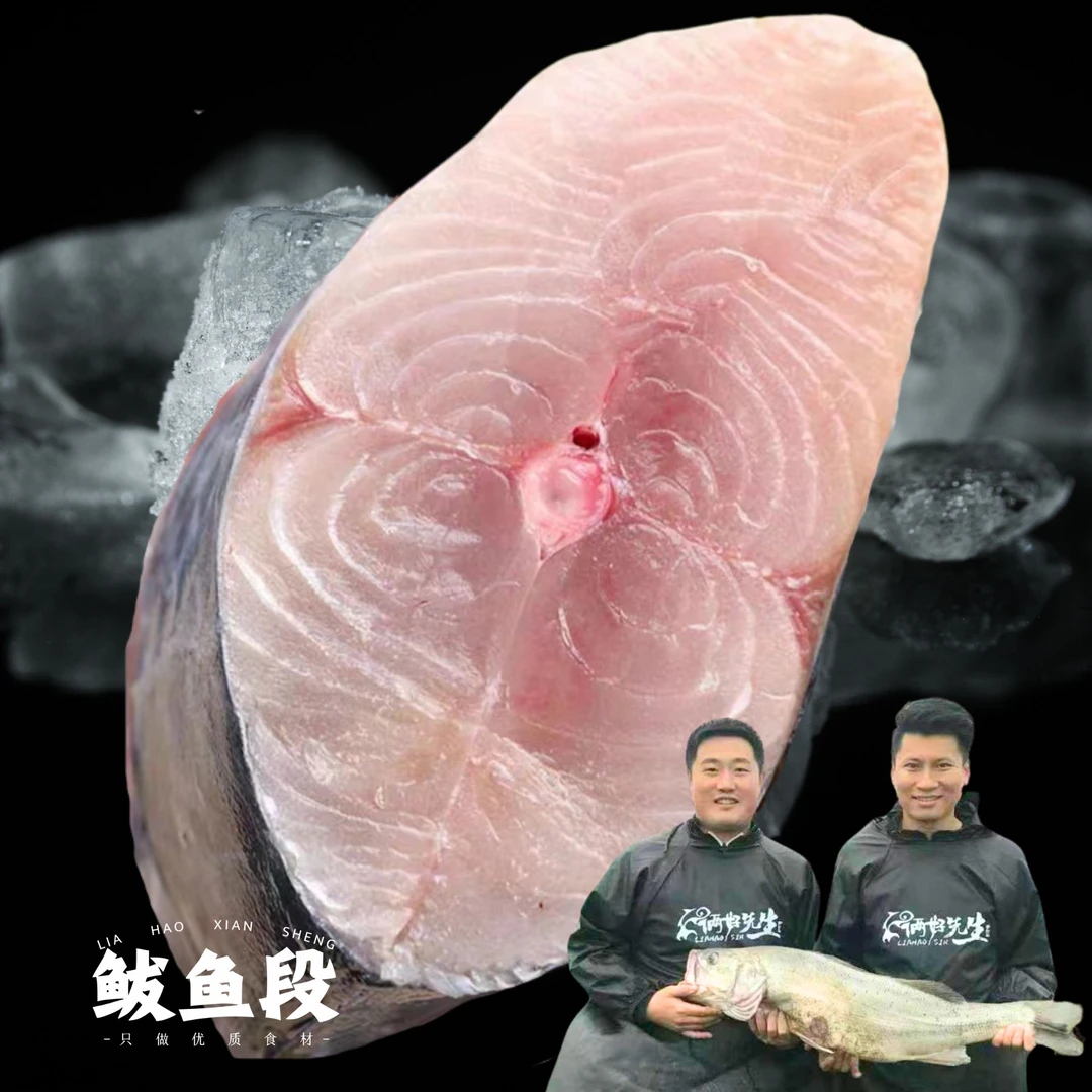 R俩好先生海鲜海鱼烟台新鲜整切鲅鱼段马鲛鱼鱼片2包（4-6片每包）