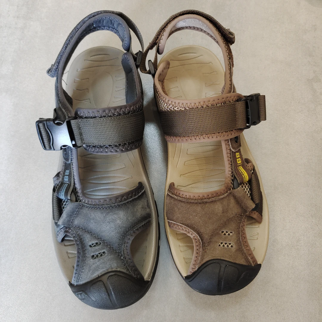 20098凉鞋男款软底沙滩鞋户外休闲运动包头凉鞋225