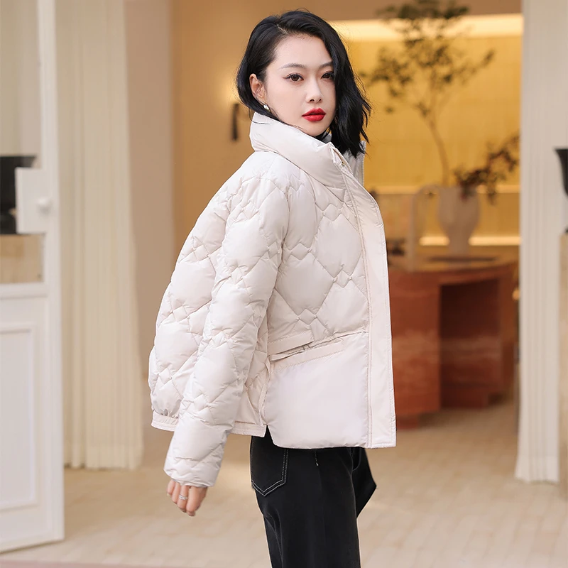 【新年专属】2025新款韩版立领短款棉服时尚棉衣保暖棉袄外套