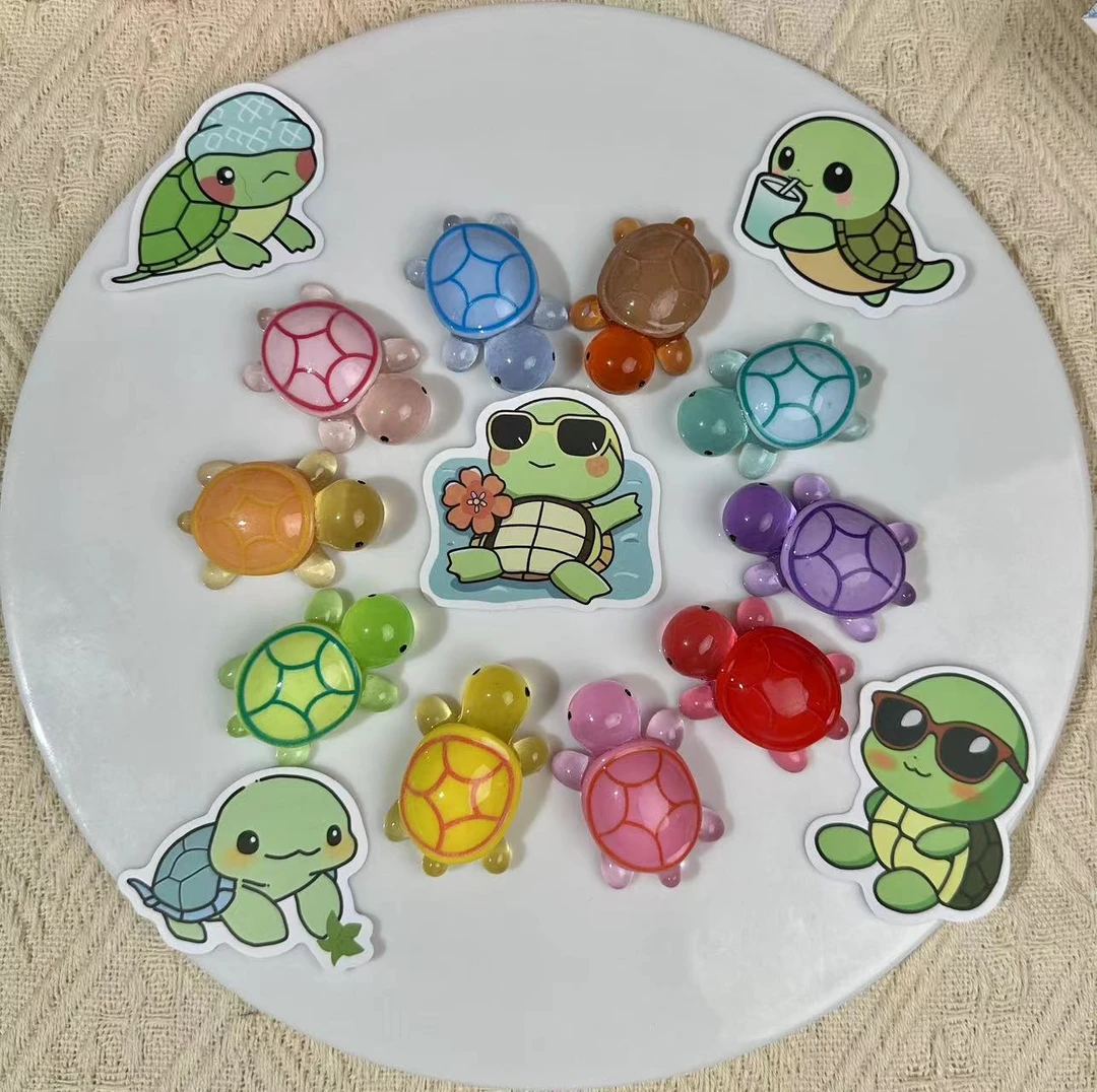 树脂夜光乌龟摆件立体夜光可爱小乌龟