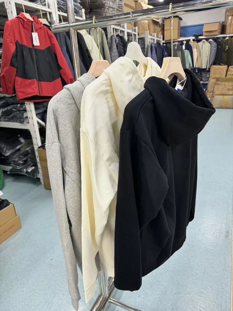 情侣款宽松版卫衣连帽套头卫衣2415