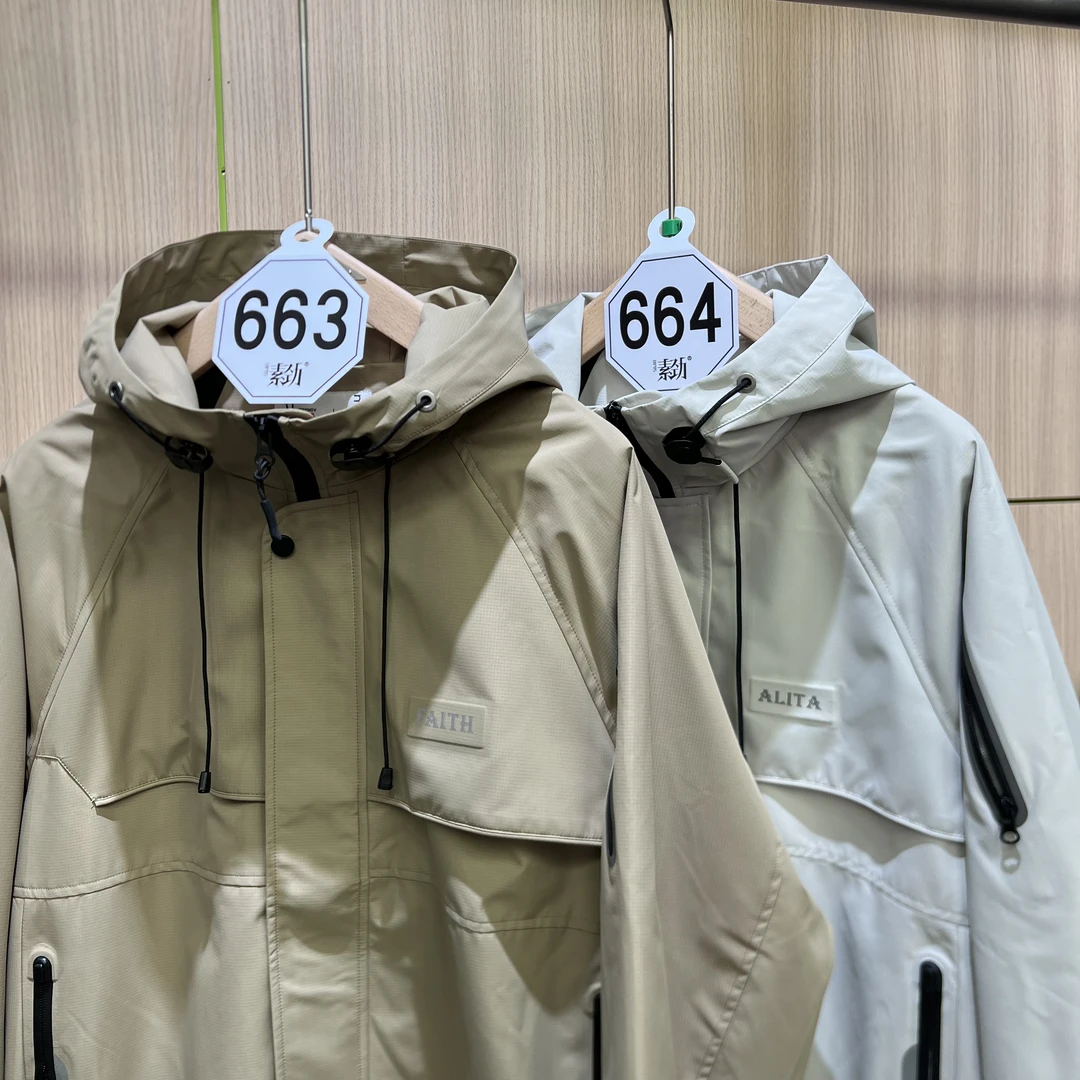663   2024新款连帽夹克情侣外套 JK66156  G226 素9