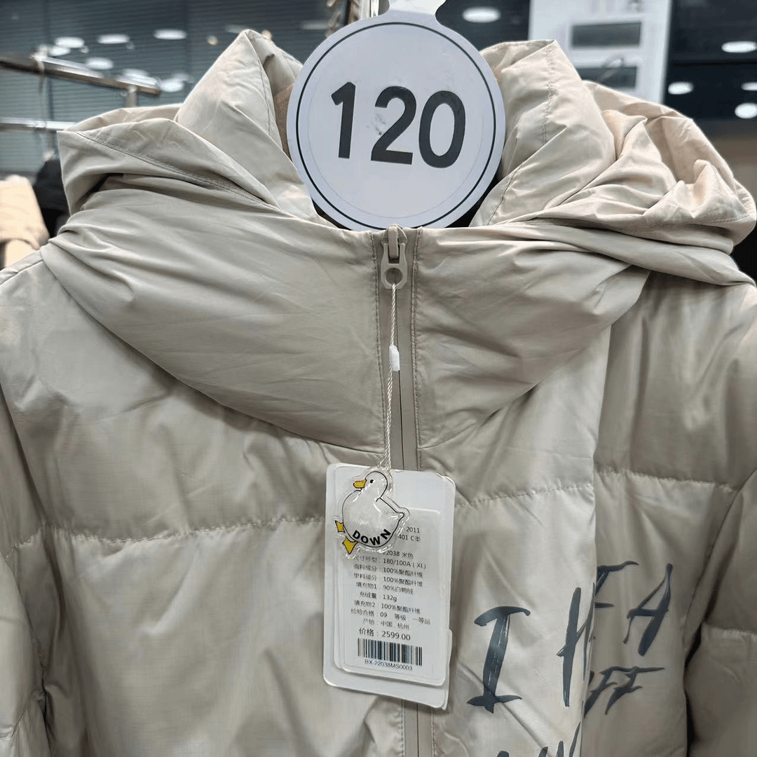 120 117 高端羽绒服户外连帽冬季夹克情侣外套  YR22038 CK