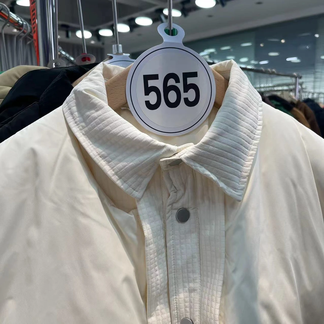 565 高端羽服 户外连帽冬季情侣外套 YR8686  CK JD 素9 浮力