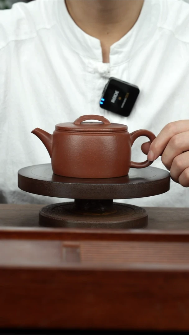 【闪购商品】紫砂茶壶红降坡汉瓦