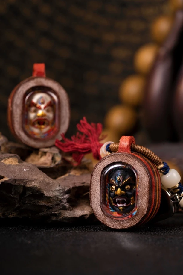 铜合金项链 【白往黑归】皮质版 复古质感男女通用擦擦项链