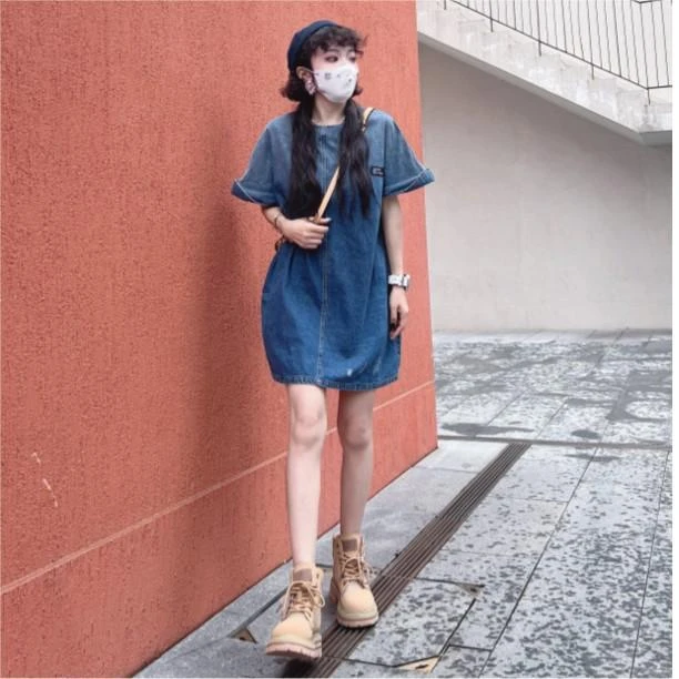 【李宝儿】设计感连衣裙231502