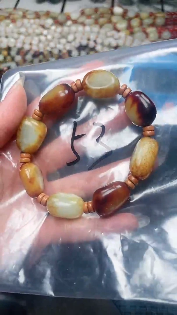 【闪购商品】和田玉手串未镶嵌新疆和田玉手串53