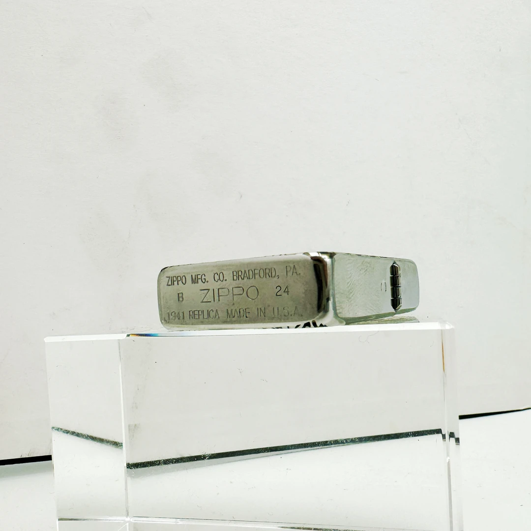 ZIPPO打火机正品DIY1941金冰双色唐草中标（阿明）DY9913DK