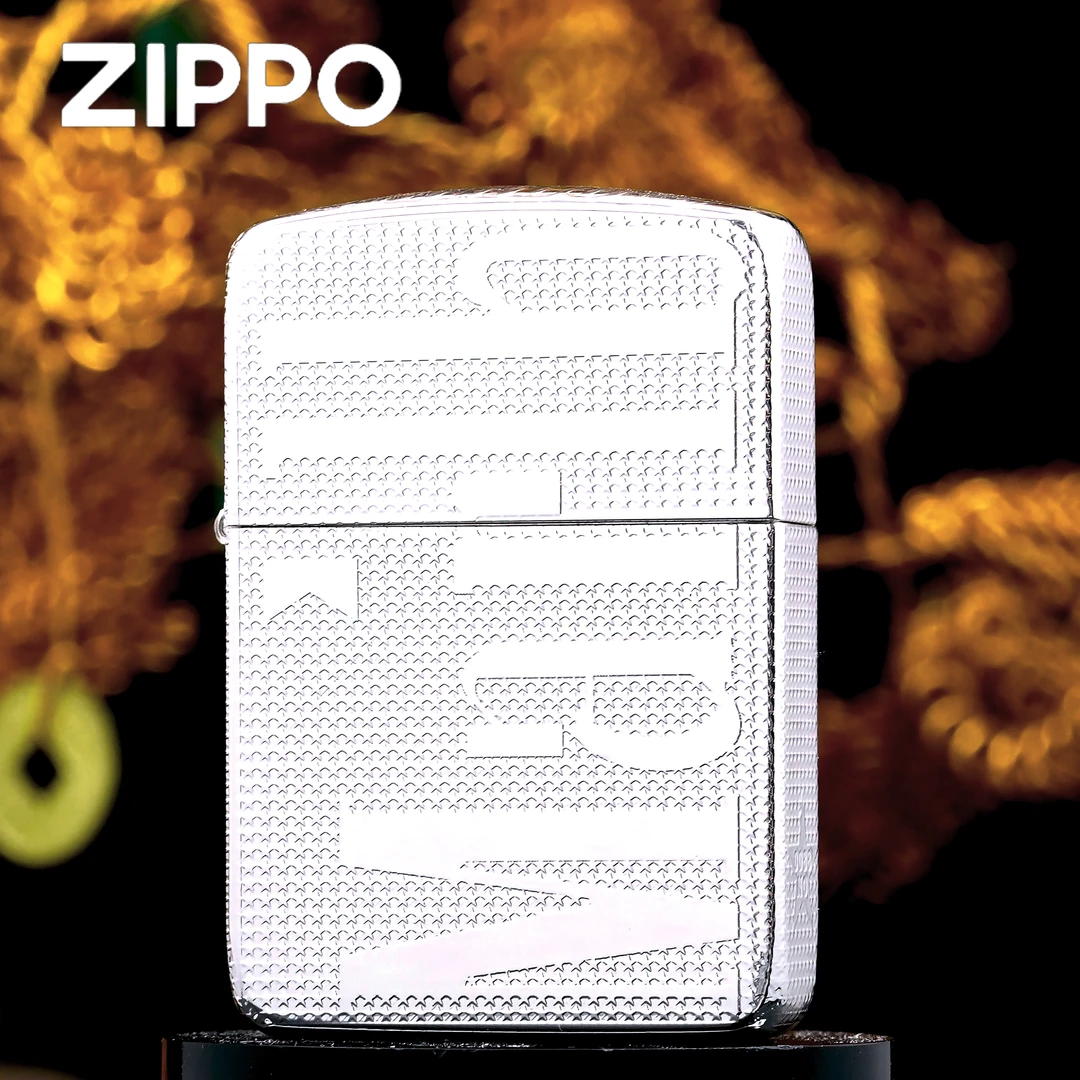 ZIPPO正品打火机五面满雕【1941军机/镀银万宝路满天星】DY9813DK