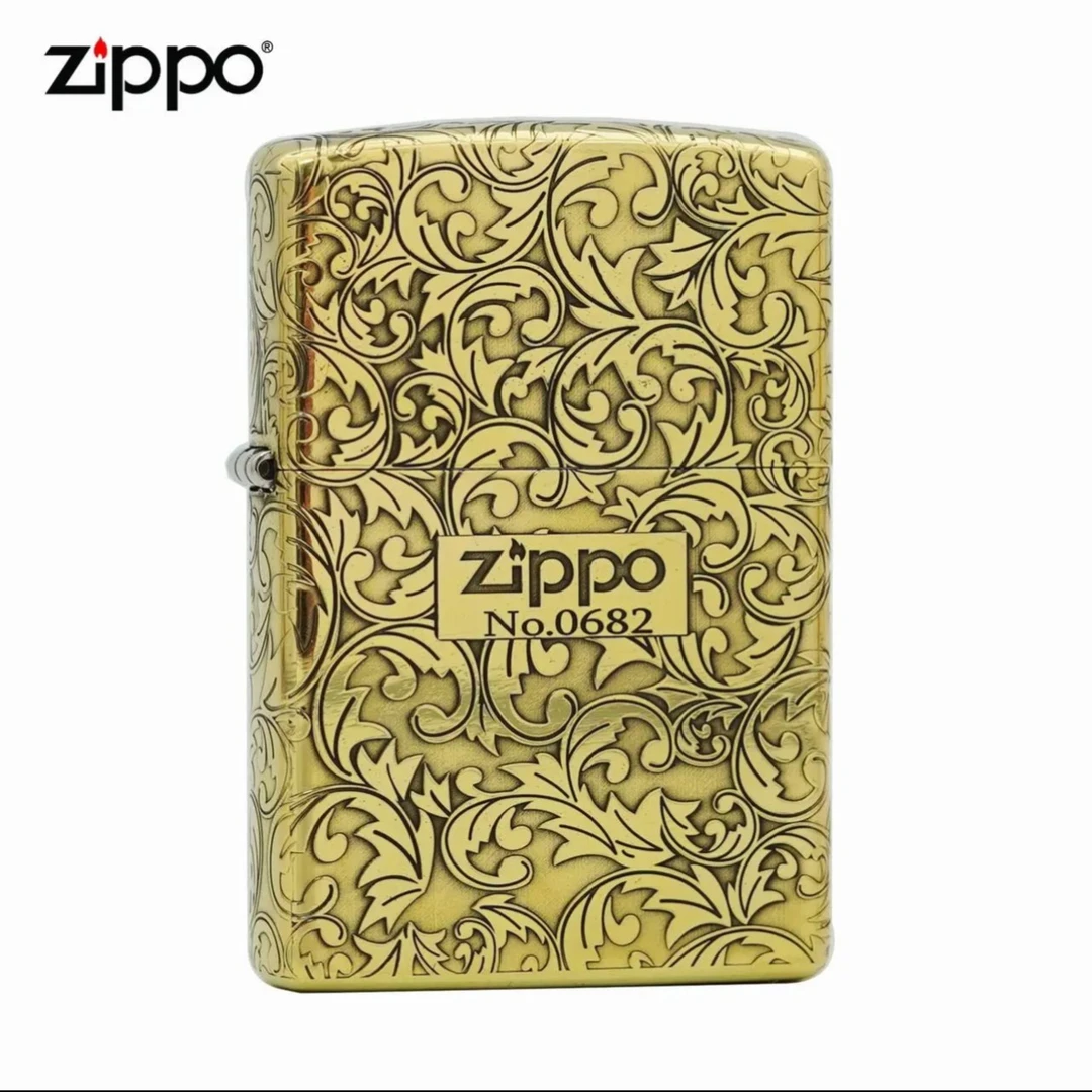 ZIPPO/之宝ZIPPO打火机正品/205-黄铜五面雕刻-中标小叶唐草DYJ1
