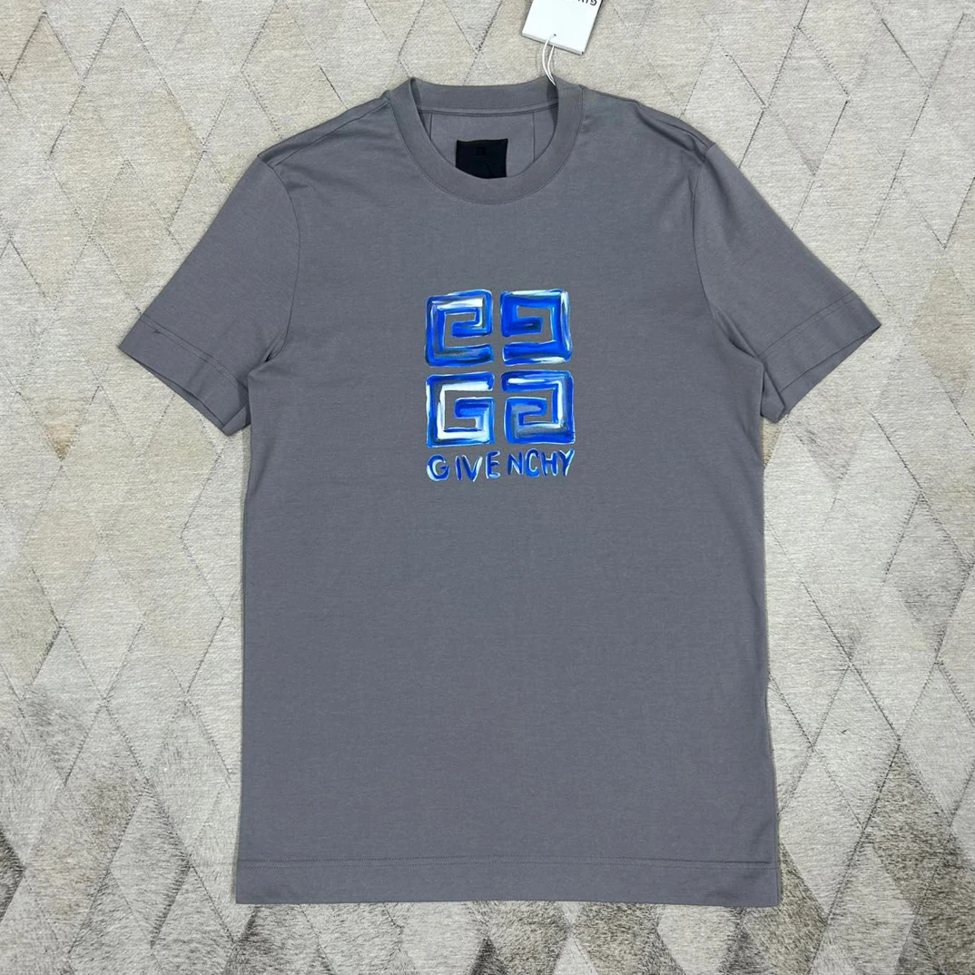 全新未使用 Givenchy/纪梵希 129959 男款涂鸦logo T恤