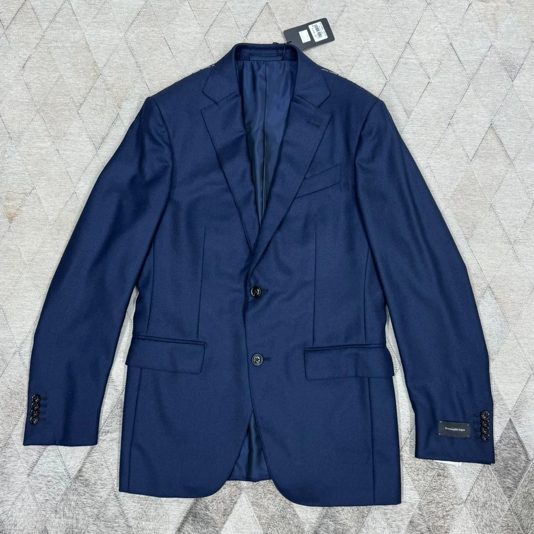 全新未使用 ErmenegildoZegna 128314 男款山羊绒西服